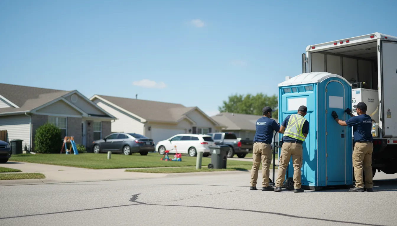 Standard Porta Potty Rentals in Lincolnwood, IL near me